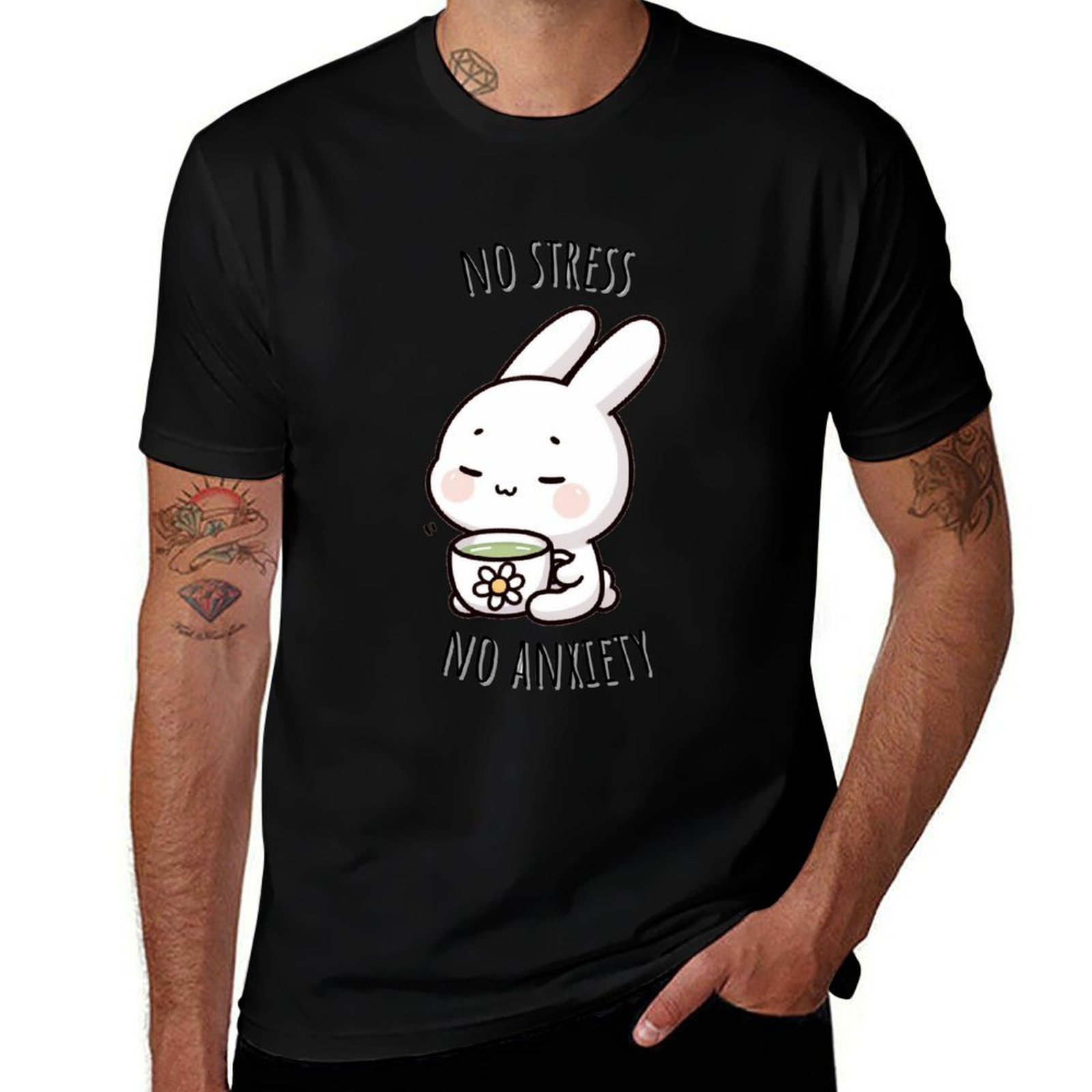 Chamomile Tea - Футболка Chamomile Tea Bunny, базовая футболка