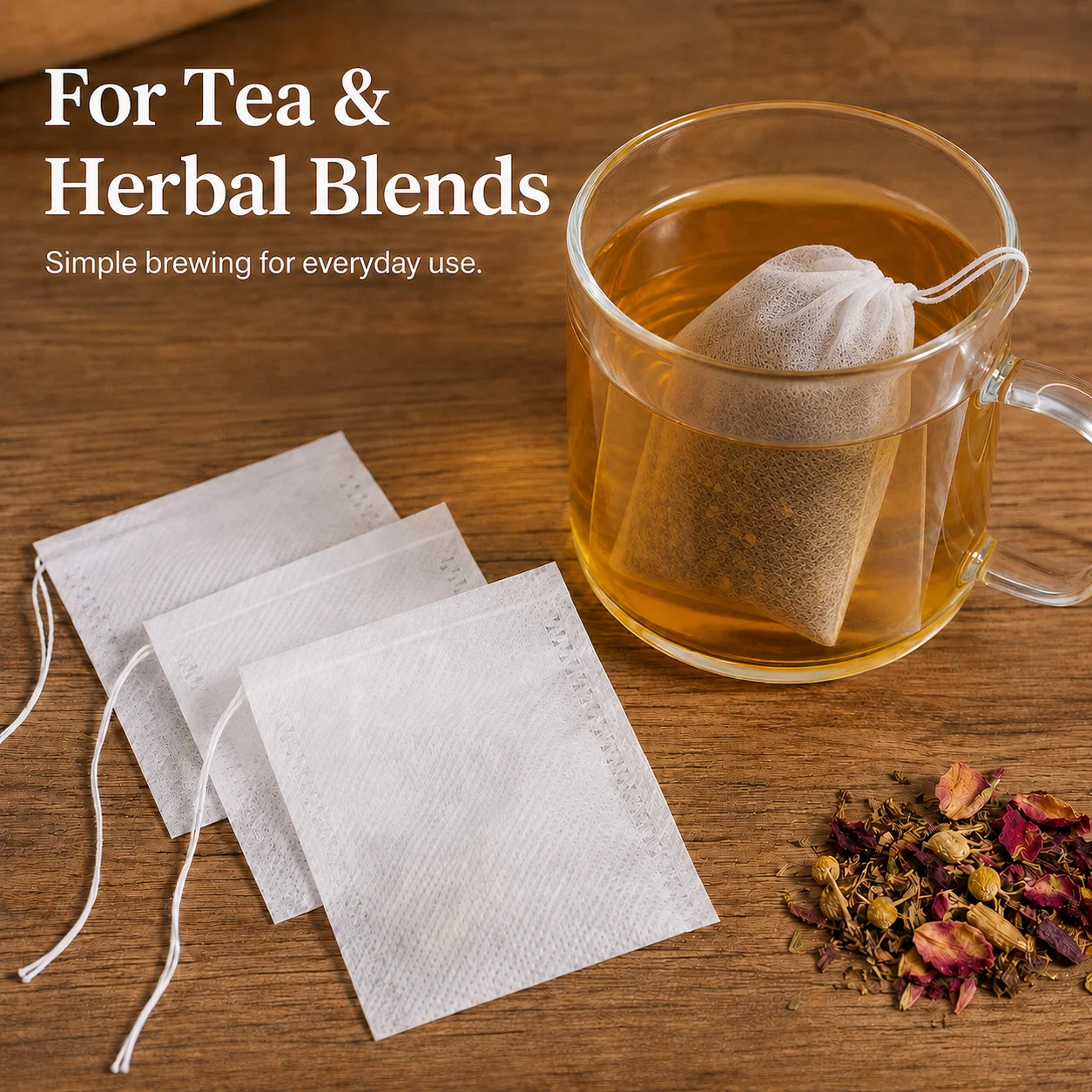 Herbal Tea - 100 шт. одноразовых фильтр-пакетов для чая