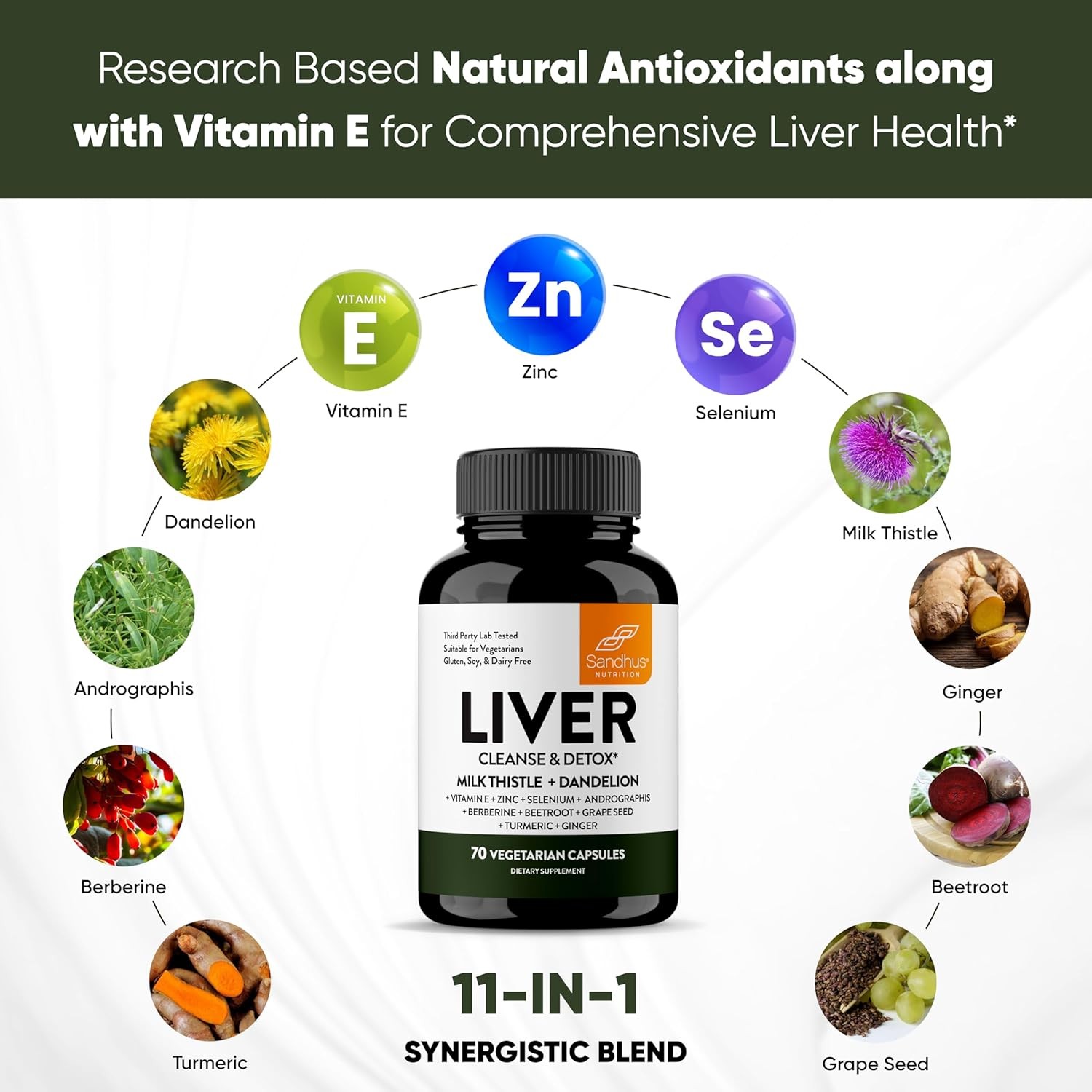 Поддержка детоксикации и восст – обзор и цена Herbal Supplement